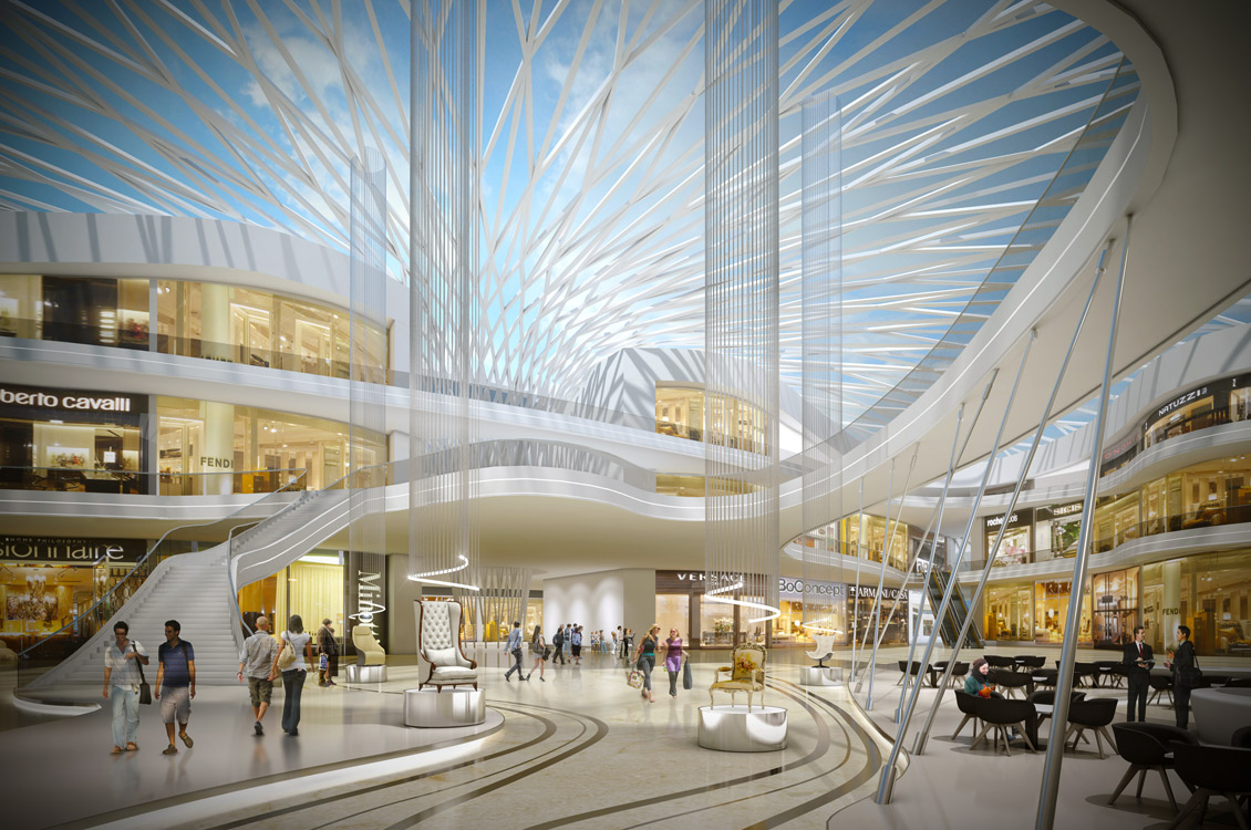 TAO Designs | Architectural Project | Mall – Dubai | Principle of Art