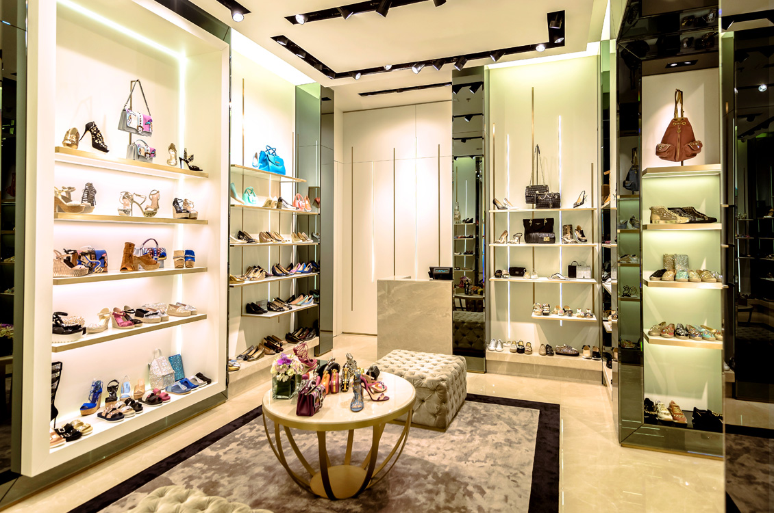 TAO Designs | Retail Project | Opera Shoes - Dubai Mall | Principle of Art